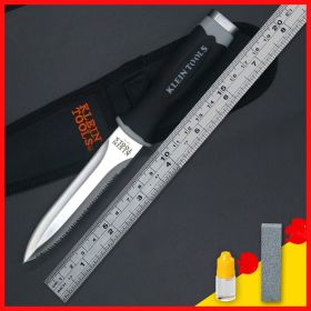 Outdoor Tools High Hardness Straight Knife Wilderness Survival Knife Portable Knife