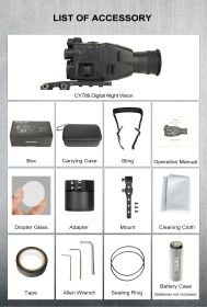 CY789 HD Photography Night Vision Instrument Sets Of Aiming