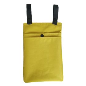 Bike Handlebar Bag Bike Frame Bag Bicycle Slim Portable Storage Bag - Yellow