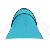 Camping Tent 6 Persons Blue and Light Blue