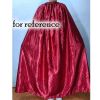 Red Satin Portable Changing Cloak Cover-Ups Instant Shelter Beach Cover Cloth Changing Robe for Pool Beach Camping