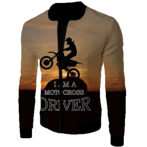 European And American Code Cross-Border Men's 3D Digital Color Printing Flight Jacket, Motorcycle Flight Suit One Drop Delivery