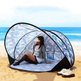 Full-automatic Folding Tent On Beach (Option: Maple leaves-No Tide cushion)
