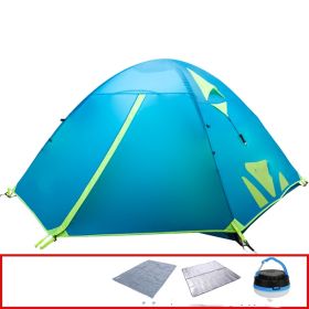 Pasture Gaodi Tent Cold Mountain Field Camping Equipment Outdoor Storm Tent (Option: Blue-2air)