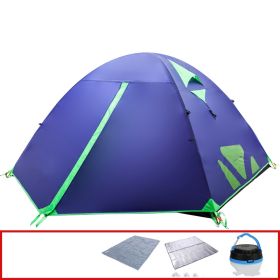 Pasture Gaodi Tent Cold Mountain Field Camping Equipment Outdoor Storm Tent (Option: Purple-2air)