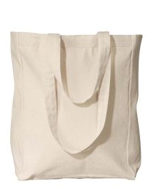 Liberty Bags 8861 Susan Canvas Tote (Color: NATURAL)