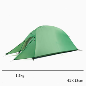Tent Outdoor Hiking Camping Rain Proof (Option: Single bud green)