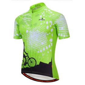 Cycling Clothes Men's Suit Bike (Option: Short sleeve-L)
